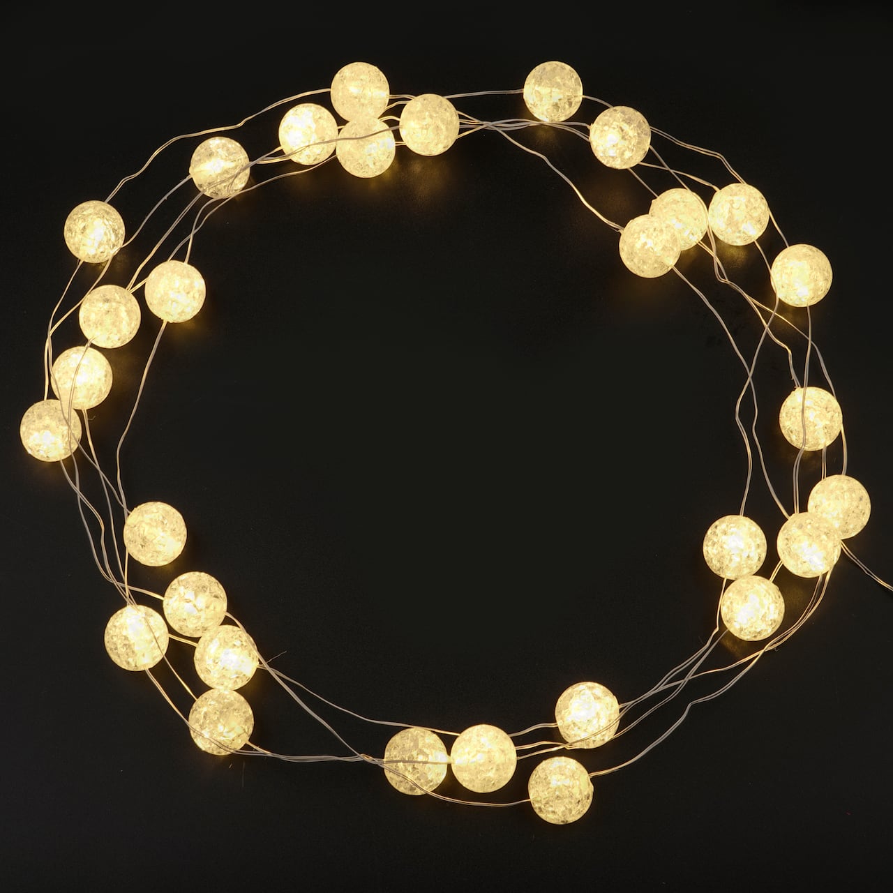 8 Pack: 30ct. Crackle Ball LED String Lights by Ashland™